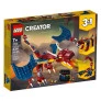 LEGO Creator 3-1 Dragão do Fogo - 234 Peças - Lego
