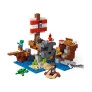 LEGO Minecraft A Aventura no Navio Pirata - 386 Pçs - Lego