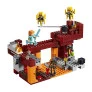 LEGO Minecraft A Ponte Flamejante - 372 Peças - Lego