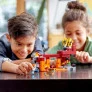 LEGO Minecraft A Ponte Flamejante - 372 Peças - Lego
