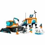LEGO City - Caminhão e Laboratório Móvel de Exploração Ártica - 489 peças - Lego