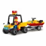 LEGO City - Off-Road de Resgate na Praia - 79 pcs - Lego