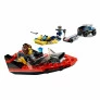 LEGO City - Transporte de Barco da Polícia de Elite - 166 Peças - Lego