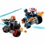 LEGO Marvel - Motos da Viúva Negra e do Capitão América - 130 peças - Lego
