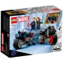 LEGO Marvel - Motos da Viúva Negra e do Capitão América - 130 peças - Lego