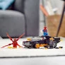 Lego Super Hero Marvel - Spiderman - Homem Aranha e Motorista Fantasma x Carnificina - 212 pcs - Lego