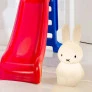 Luminária Infantil - 45 cm - Led e Fluorescente - Miffy - Natural - DecorFun