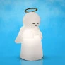 Luminária Infantil - Led e Fluorescente - Anjo - Branca - DecorFun