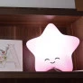 Luminária Infantil - Led e Fluorescente - Estrela - Branca - DecorFun