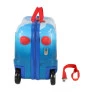 Mala de Carrinho Infantil - Hot Wheels - Azul - Luxcel