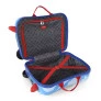 Mala de Carrinho Infantil - Hot Wheels - Azul - Luxcel