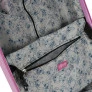 Mala de Rodinha Infantil - Disney Stitch e Angel - Azul-Rosa - Luxcel