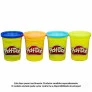Massa de Modelar - Play-Doh - 4 Potes - Sortido - Hasbro
