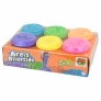 Massinha de Modelar - Areia Divertida - 6 Potes - DM Toys