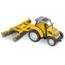 Trator Roda Livre - Maxx Trator - Arado - Amarelo - Usual Brinquedos
