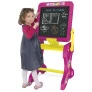Mesa e Lousa Educativa - 2 em 1 - com Banquinho - Barbie - Fun