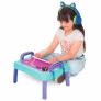 Mesinha de Desenho Infantil - Multiuso - Rosa - Mercotoys