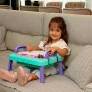 Mesinha de Desenho Infantil - Multiuso - Rosa - Mercotoys