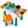 Mesinha Infantil com Cadeira - 9 em 1 - Cubic - Mesa de Atividades - Multikids