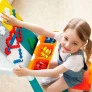 Mesinha Infantil com Cadeira - 9 em 1 - Cubic - Mesa de Atividades - Multikids