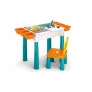 Mesinha Infantil com Cadeira - 9 em 1 - Cubic - Mesa de Atividades - Multikids