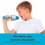Microfone Bluetooth Infantil - Divertido WS858 - Azul - Mundo Encantado