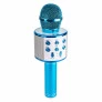 Microfone Bluetooth Infantil - Divertido WS858 - Azul - Mundo Encantado