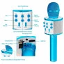 Microfone Bluetooth Infantil - Divertido WS858 - Azul - Mundo Encantado