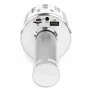 Microfone Bluetooth Infantil - Divertido WS858 - Prata - Mundo Encantado