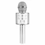 Microfone Bluetooth Infantil - Divertido WS858 - Prata - Mundo Encantado