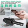 Microfone Bluetooth Infantil - Divertido WS858 - Preto - Mundo Encantado