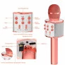 Microfone Bluetooth Infantil - Divertido WS858 - Rose - Mundo Encantado