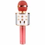 Microfone Bluetooth Infantil - Divertido WS858 - Rose - Mundo Encantado