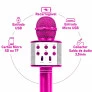 Microfone Bluetooth Infantil - Star Voice Karaokê - Rosa - Zoop Toys