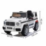 Mini Carro Elétrico Infantil - Mercedes AMG G63 - 12V - Branco - ImportWay