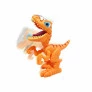Mini Figura - Junior Megasaur Cyberworld - T-Rex - Amarelo - Fun Divirta-se