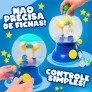 Mini Máquina Infantil de Pegar - Garra Divertida Ball Azul - DM Toys