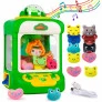 Mini Máquina Infantil de Pegar - Pelúcias e Bolinhas - Sapo - Zoop Toys