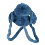 Mini Mochila 3D de Costas - Pelúcia - Disney Stitch - Luxcel