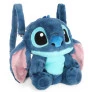 Mini Mochila 3D de Costas - Pelúcia - Disney Stitch - Luxcel