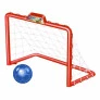 Mini Trave Infantil com Bola - Chute a Gol - Vermelho - Líder