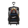 Mochila 3D de Rodinhas Infantil - Hot Wheels - Bone Shaker - Preto - Maxtoy
