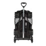 Mochila 3D de Rodinhas Infantil - Hot Wheels - Bone Shaker - Preto - Maxtoy