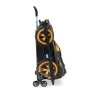 Mochila 3D de Rodinhas Infantil - Batman - Beware Batmóvel - Preto - Maxtoy