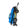 Mochila 3D de Rodinhas Infantil - Hot Wheels - D-Muscle - Azul - Maxtoy