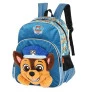 Mochila 3D de Costas - Pelúcia - Patrulha Canina - Chase - Luxcel
