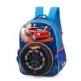 Mochila 3D de Costas Infantil - Hot Wheels - Pneu - Azul Luxcel