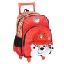 Mochila 3D de Rodinha Infantil - Pelúcia - Patrulha Canina - Marshall - Luxcel