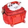 Mochila 3D de Rodinha Infantil - Pelúcia - Patrulha Canina - Marshall - Luxcel