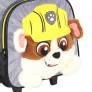 Mochila 3D de Rodinha Infantil - Pelúcia - Patrulha Canina - Rubble - Luxcel